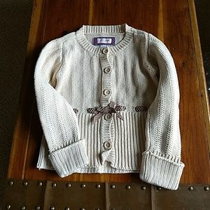 Genuine Kids Cardigan Sweater Ivory